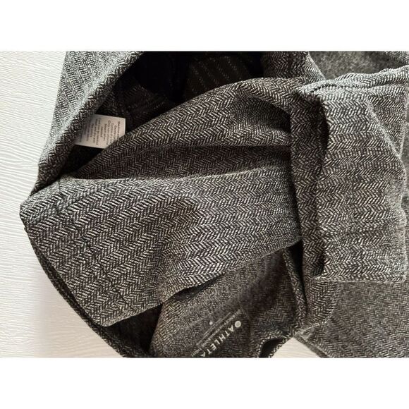 Athleta Womens Small Delancey Black Herringbone High Rise Tight In Black Pocket - Picture 11 of 14